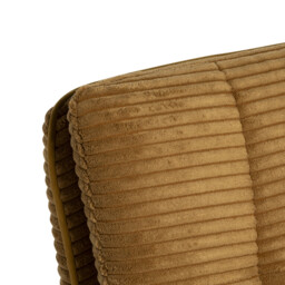 Odine Swivel Dining Chair With Arms, Yellow Velvet - Barker & Stonehouse - thumbnail 5