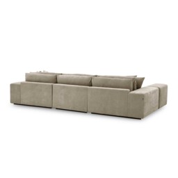 Eichholtz Vista Grande Lounge Corner Sofa, White Fabric - Barker & Stonehouse - thumbnail 6