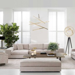 Eichholtz Vista Grande Lounge Corner Sofa, White Fabric - Barker & Stonehouse - thumbnail 2