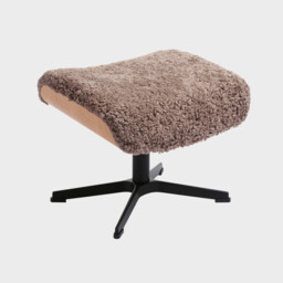 Conform Timeout X-Foot Footstool Sahara Sheepskin, Brown - Barker & Stonehouse