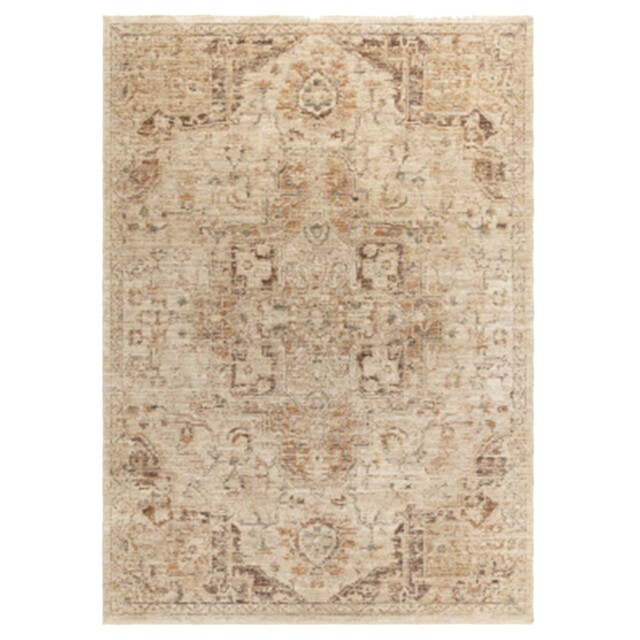 Elaris Abstract Rust 120x160cm Rug, Square, Orange Polyester - Barker & Stonehouse