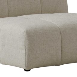Plensa Section 1 Seater Modular Sofa, Neutral Fabric - Barker & Stonehouse - thumbnail 4