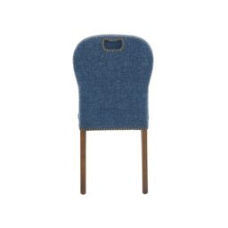 Gable Dining Chair, Blue Fabric - Barker & Stonehouse - thumbnail 6