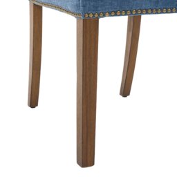 Gable Dining Chair, Blue Fabric - Barker & Stonehouse - thumbnail 5