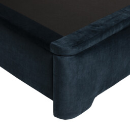 Ripley King Bed Frame & Square Headboard, Blue Fabric - Barker & Stonehouse - thumbnail 6