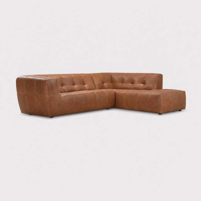 Atticus Corner Group Chaise Right Corner Sofa Leather - Barker & Stonehouse - image 1