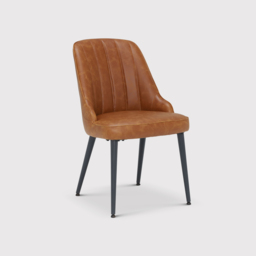 Brockwell Dining Chair, Brown - Barker & Stonehouse - thumbnail 2