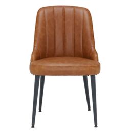 Brockwell Dining Chair, Brown - Barker & Stonehouse - thumbnail 4