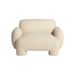 Adrina Armchair, White Boucle - Barker & Stonehouse - thumbnail 3