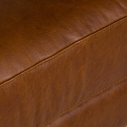 Albard Loveseat Sofa, Brown Leather - Barker & Stonehouse - thumbnail 6