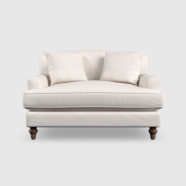Boleyn Love Seat Sofa, Neutral - Barker & Stonehouse - image 1