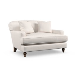 Boleyn Love Seat Sofa, Neutral - Barker & Stonehouse - thumbnail 2