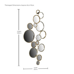 Circles Mirror Metal - Barker & Stonehouse - thumbnail 3