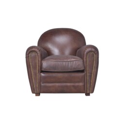 Bermondsey Armchair, Brown Leather - Barker & Stonehouse - thumbnail 2