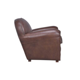 Bermondsey Armchair, Brown Leather - Barker & Stonehouse - thumbnail 4
