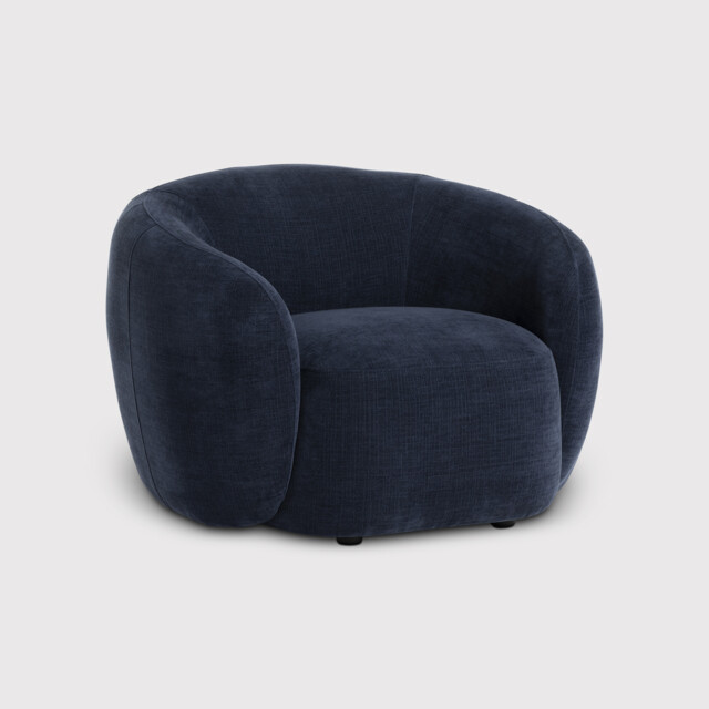Arles Armchair, Blue Fabric - Barker & Stonehouse - image 1