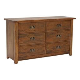 New Frontier 6 Drawer Chest, Mango Wood - Barker & Stonehouse - thumbnail 5