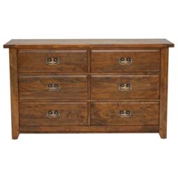 New Frontier 6 Drawer Chest, Mango Wood - Barker & Stonehouse - thumbnail 3