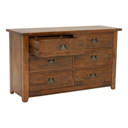 New Frontier 6 Drawer Chest, Mango Wood - Barker & Stonehouse - thumbnail 4