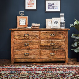 New Frontier 6 Drawer Chest, Mango Wood - Barker & Stonehouse - thumbnail 2