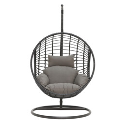 Castello Hanging Chair, Black - Barker & Stonehouse - thumbnail 6