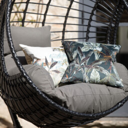 Castello Hanging Chair, Black - Barker & Stonehouse - thumbnail 5