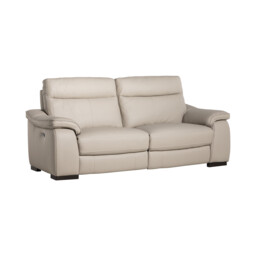 Arno 2.5 Seater Recliner Sofa with 2 Power Recliners, Neutral - Barker & Stonehouse - thumbnail 3