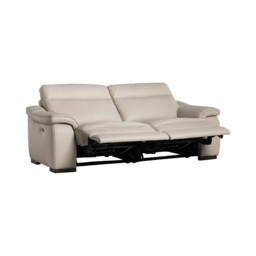 Arno 2.5 Seater Recliner Sofa with 2 Power Recliners, Neutral - Barker & Stonehouse - thumbnail 4