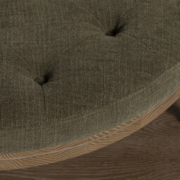 Downton Coffee Table, Round, Green Wood - Barker & Stonehouse - thumbnail 3