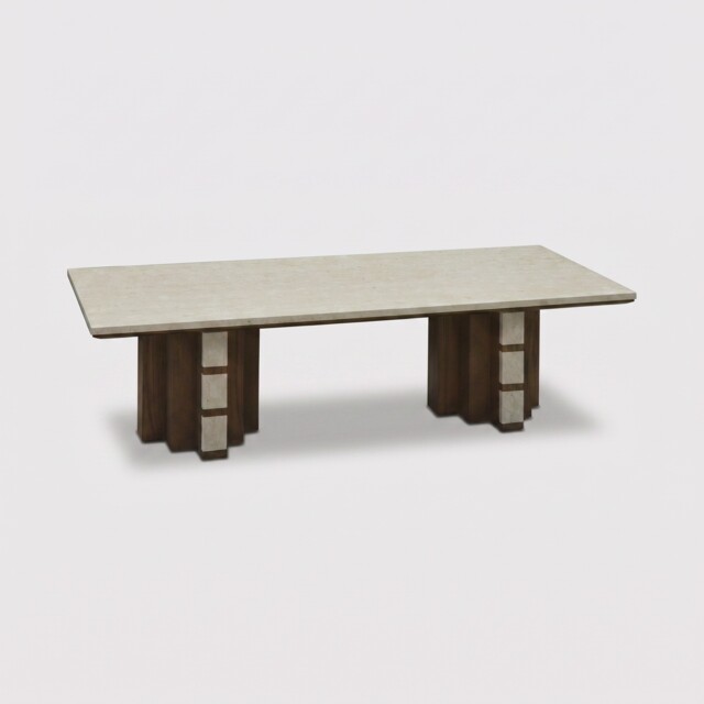 Laroque Coffee Table, Neutral Marble - Barker & Stonehouse - image 1