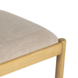 Mirna Dining Chair, Neutral Wood - Barker & Stonehouse - thumbnail 4