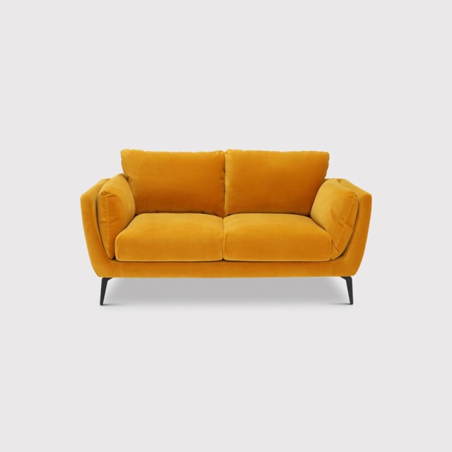 Boone 2 Seater Sofa, Yellow Fabric - Barker & Stonehouse - image 1