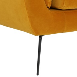 Boone 2 Seater Sofa, Yellow Fabric - Barker & Stonehouse - thumbnail 5