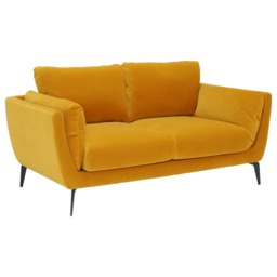 Boone 2 Seater Sofa, Yellow Fabric - Barker & Stonehouse - thumbnail 3