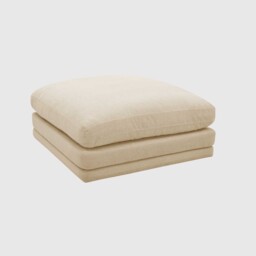 Monaco Ottoman - Elite Sand G0401710U, Neutral Fabric - Barker & Stonehouse