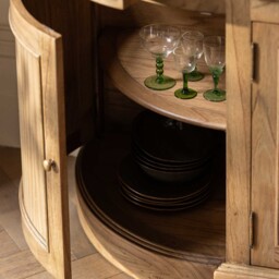 Papillon Sideboard 90X191X48Cm, Brown Oak - Barker & Stonehouse - thumbnail 5