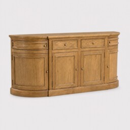 Papillon Sideboard 90x191x48cm, Brown Oak - Barker & Stonehouse