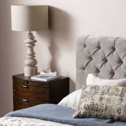 Navajos 3 Drawer Wide Bedside Table, Wood - Barker & Stonehouse - thumbnail 2