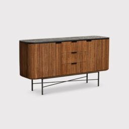 Old Java Trinidad Rectangular Sideboard, Teak Wood - Barker & Stonehouse - thumbnail 1