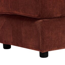 Montgomery Footstool, Red Fabric - Barker & Stonehouse - thumbnail 4