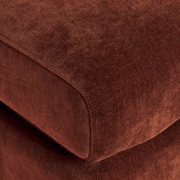 Montgomery Footstool, Red Fabric - Barker & Stonehouse - thumbnail 3