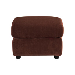 Montgomery Footstool, Red Fabric - Barker & Stonehouse - thumbnail 2