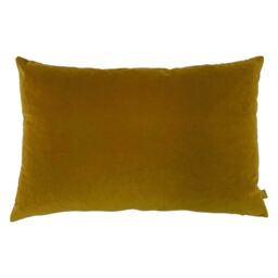 Velvet Mustard Cushion, Square Fabric - Barker & Stonehouse - thumbnail 1