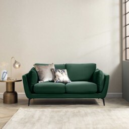 Boone 2 Seater Sofa, Green Fabric - Barker & Stonehouse - thumbnail 2