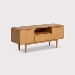 G Plan Winchester Tv Unit, Neutral Oak - Barker & Stonehouse