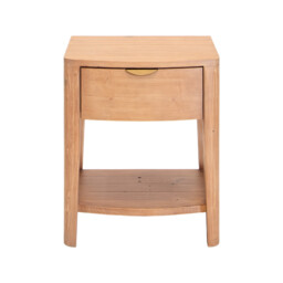 Halstatt 1 Drawer Bedside Table, Pine Wood - Barker & Stonehouse - thumbnail 5