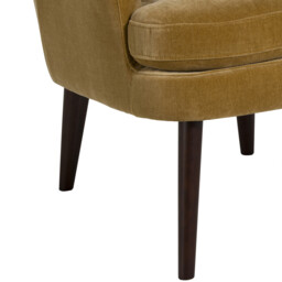Fiora Armchair, Yellow Velvet - Barker & Stonehouse - thumbnail 4