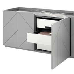 Bontempi Pica Sideboard, Grey Wood - Barker & Stonehouse - thumbnail 2