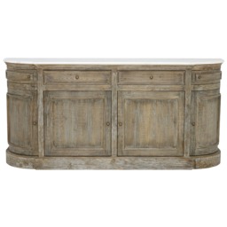 Woolton 4 Door Sideboard, Grey Wood - Barker & Stonehouse - thumbnail 3