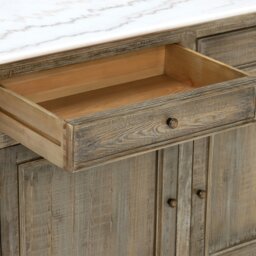 Woolton 4 Door Sideboard, Grey Wood - Barker & Stonehouse - thumbnail 6